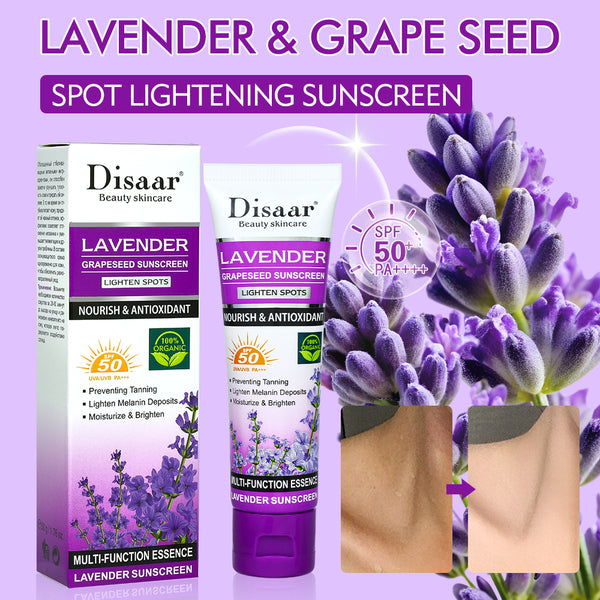Disaar - Lavender Grapeseed Sunscreen SPF 50